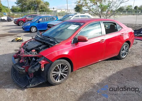 2016 Toyota Corolla Le Plus z USA, uszkodzony, nr VIN 2T1BURHE6GC493393